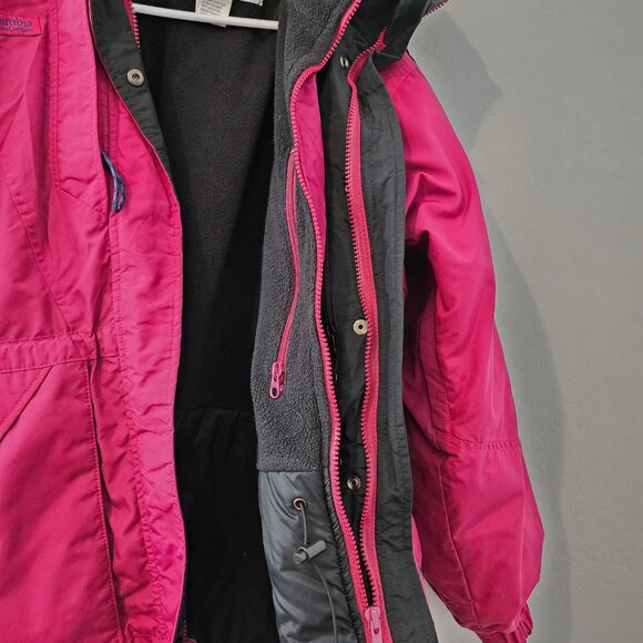 Vintage Women's Double Whammy 2 Piece Zippered Winter Snow Jacket Size Small - Picture 11 of 15